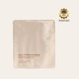 PURE MAMA belly hydration mask packaging on a beige background with a gold award badge.