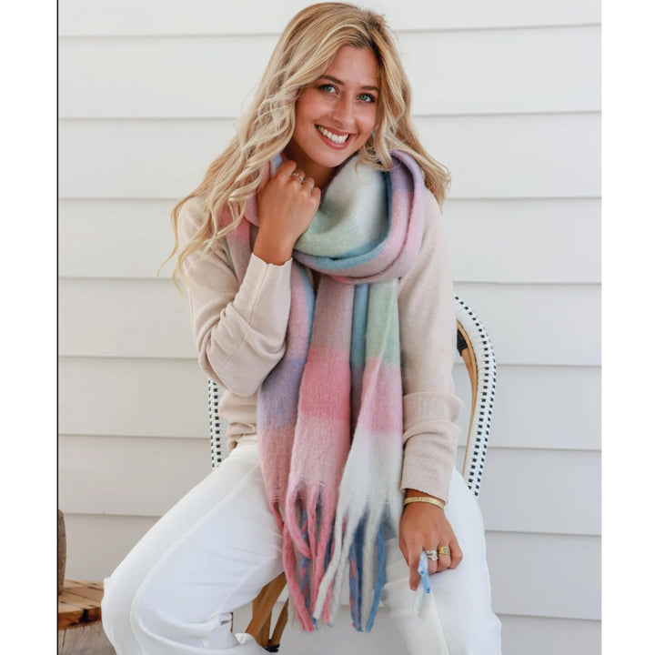 Free Spirit soft touch scarf available from www.thecollectivenz.com