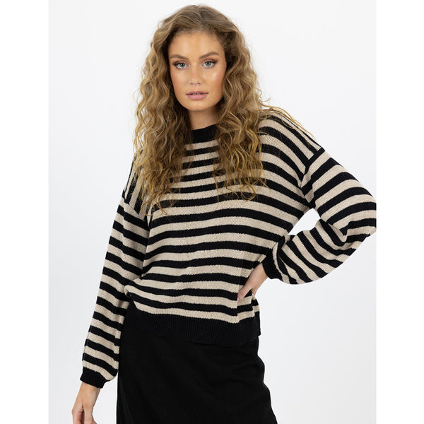 Humidity sierra stripe jumper available from www.thecollectivenz.com