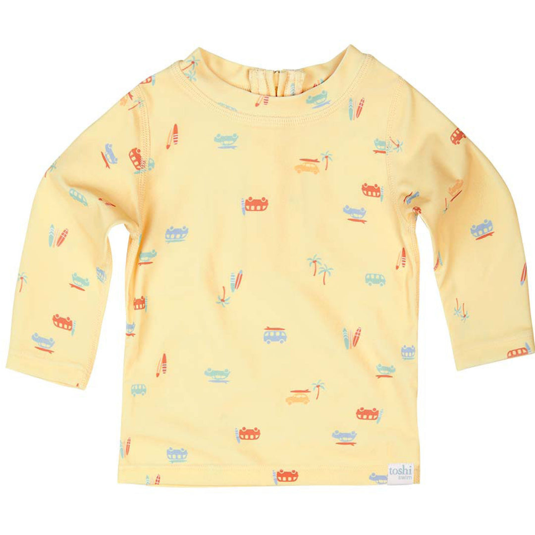 Toshi swim rashie available from www.thecollectivenz.com