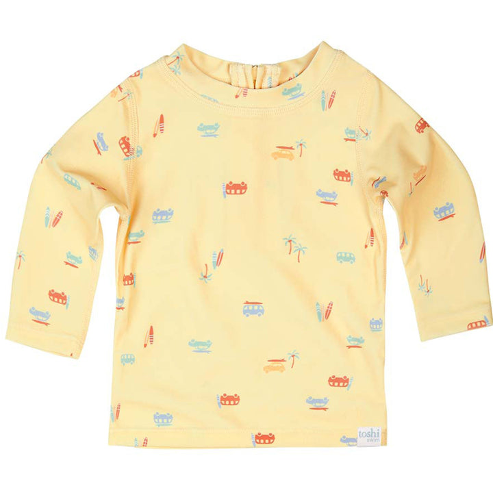 Toshi swim rashie available from www.thecollectivenz.com