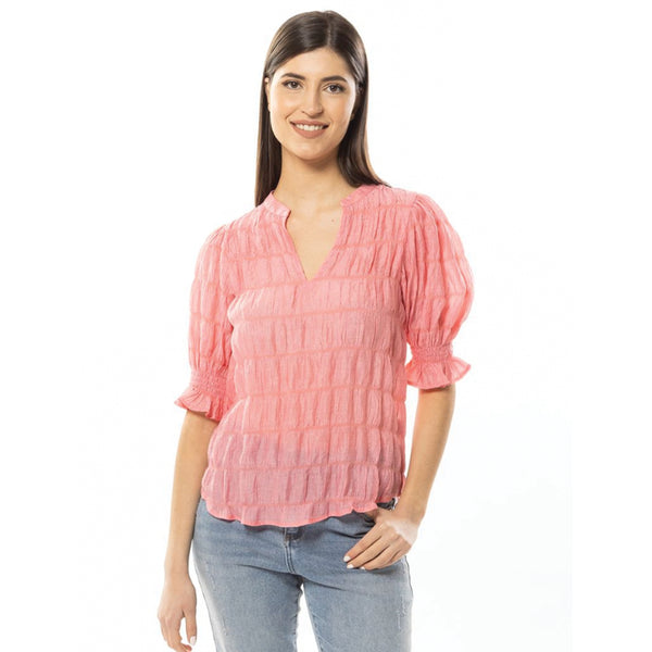 Butterfly Top - Pink Crinkle (SL3085-12)