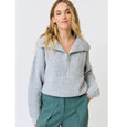 CW Azura Knit Pullover - Grey Marle