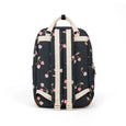 Backpack with cherry pattern on a white background