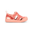 Coral crywolf sandal on a white background