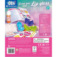 Clementoni Idea lip gloss kit packaging with colorful components and text.