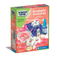 Science and Play Aromatic Essences kit packaging with colorful design and product images.