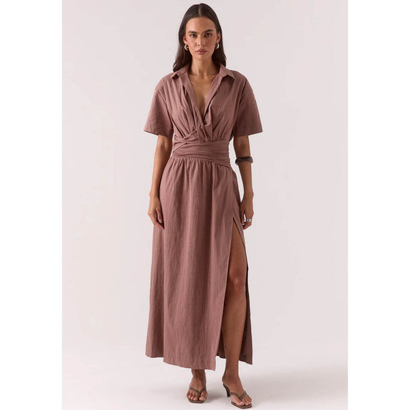 Atlas Dress - Mocha