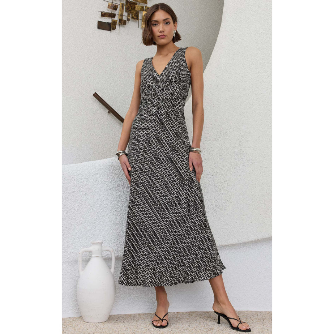 Staple the label  Della Bias Maxi Dress available from www.thecollectivenz.com