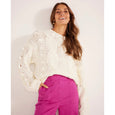 Lucero Cable Knit Jumper - Ivory