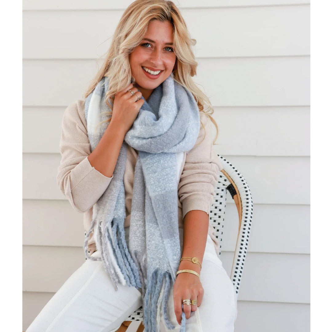 Free Spirit soft touch scarf available from www.thecollectivenz.com