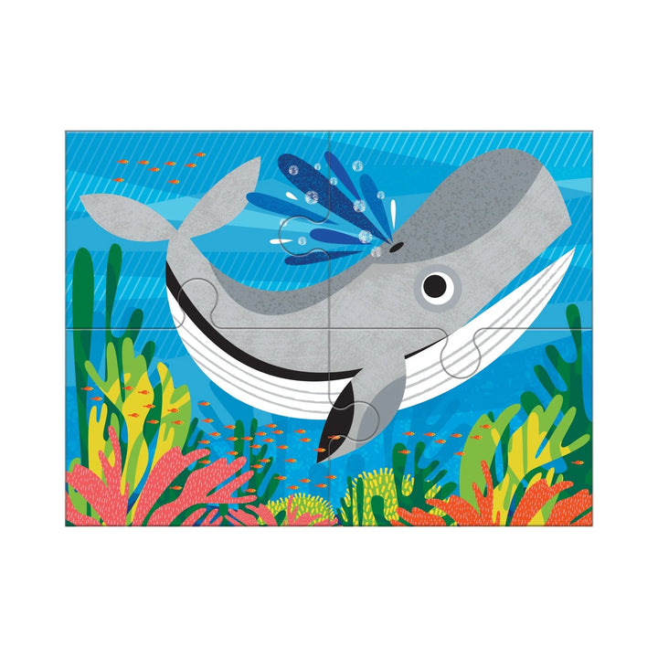 4-in-a-box Puzzle Sets - Ocean  Friends