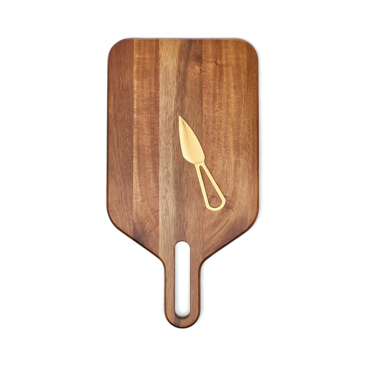 The Garth Cheese Board & Knife Set