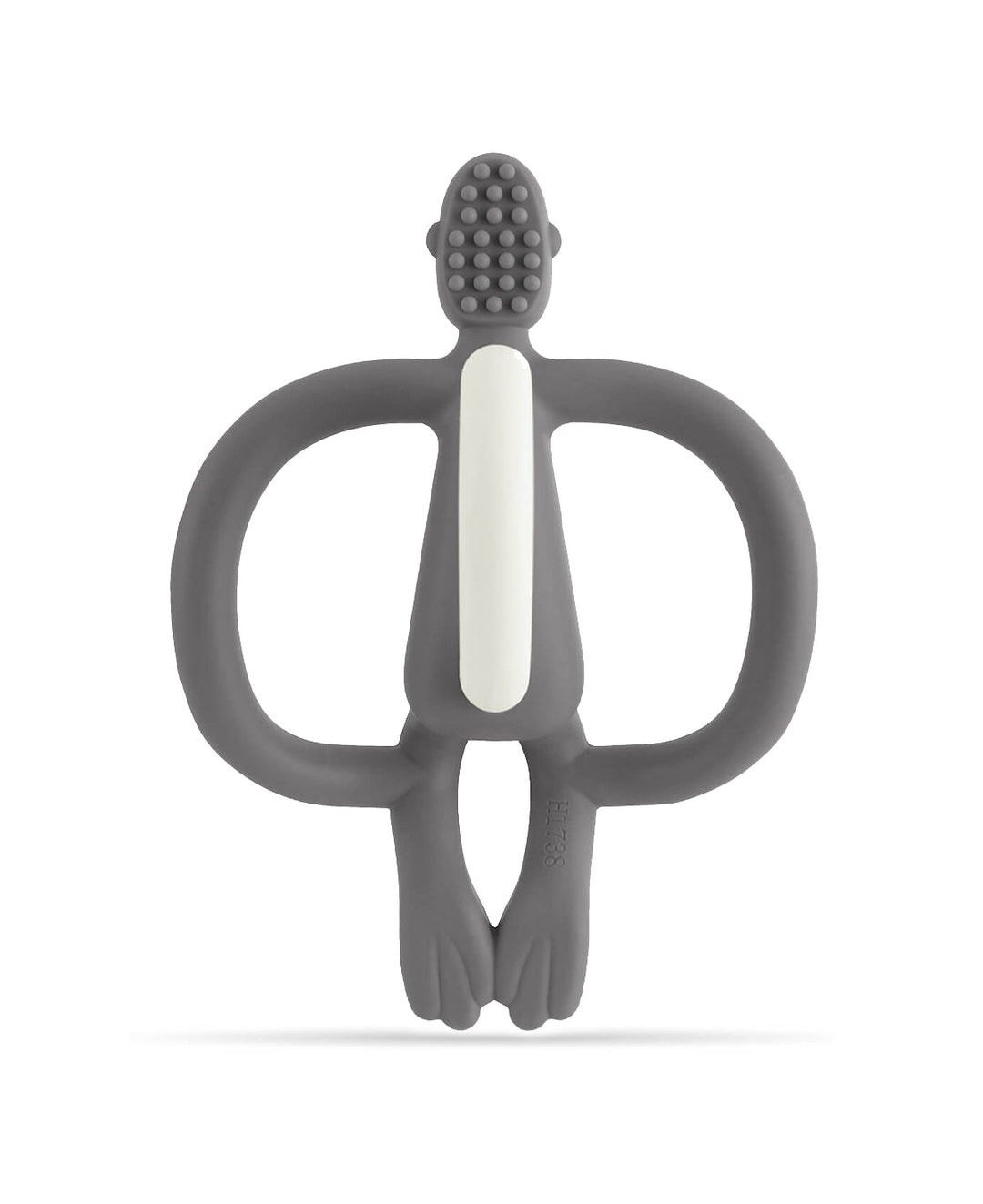 Monkey Teething Toy and Gel Applicator - Grey