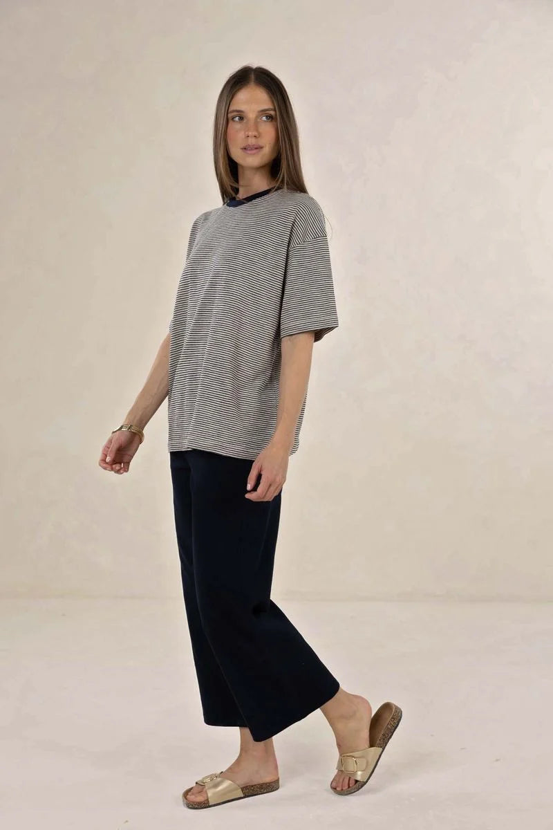 Midnight Bestie Stripe Tee | Humidity