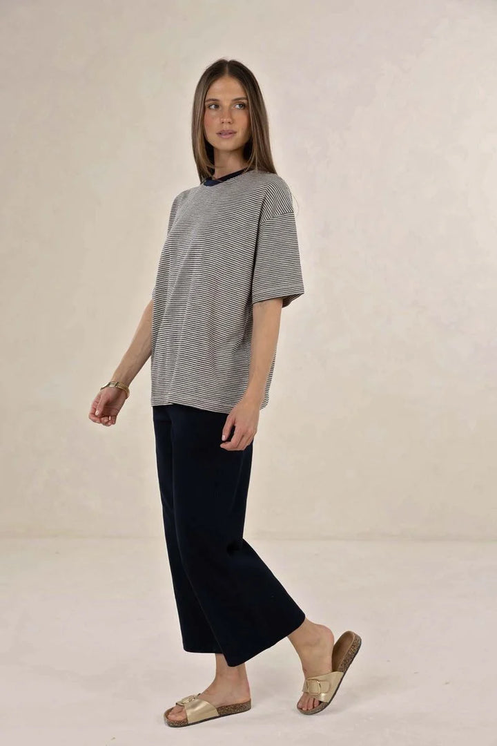 Midnight Bestie Stripe Tee | Humidity