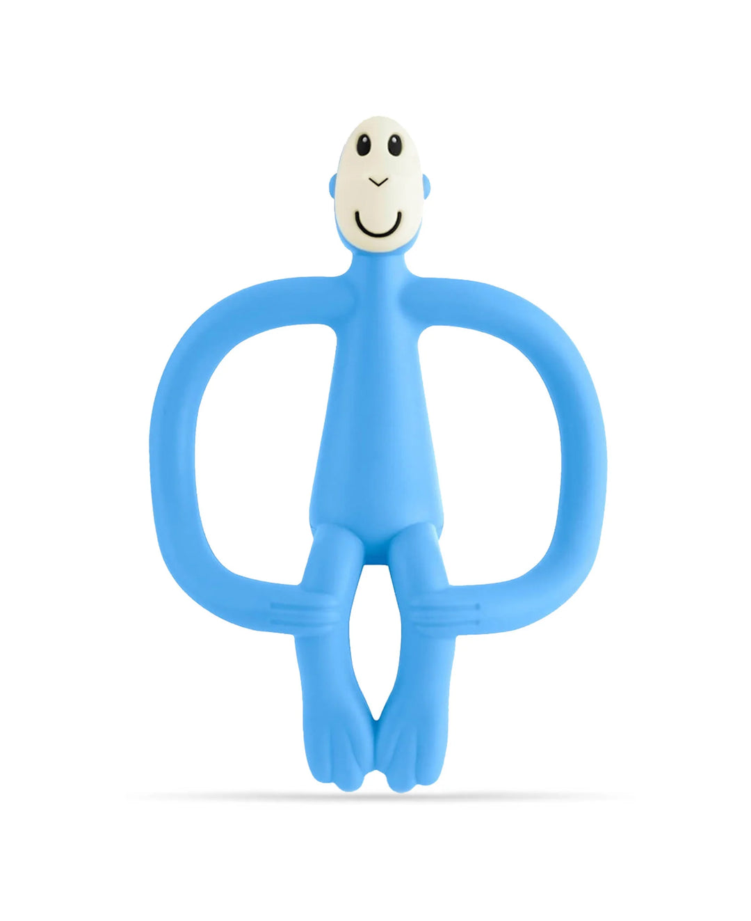 Monkey Teething Toy and Gel Applicator - Baby Blue