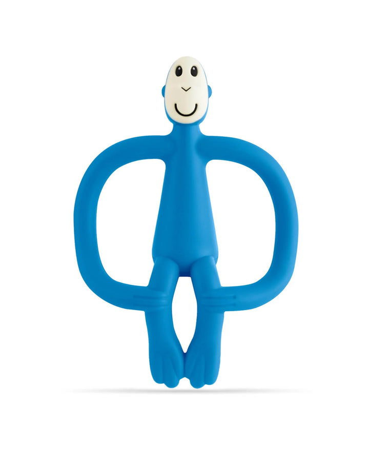 Monkey Teething Toy and Gel Applicator - Blue