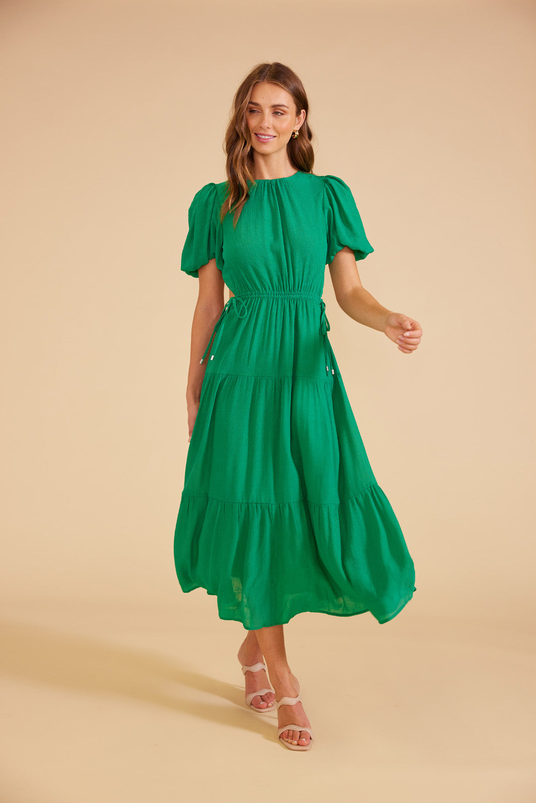 Minkpink eleanor midi dress available from www.thecollectivenz.com