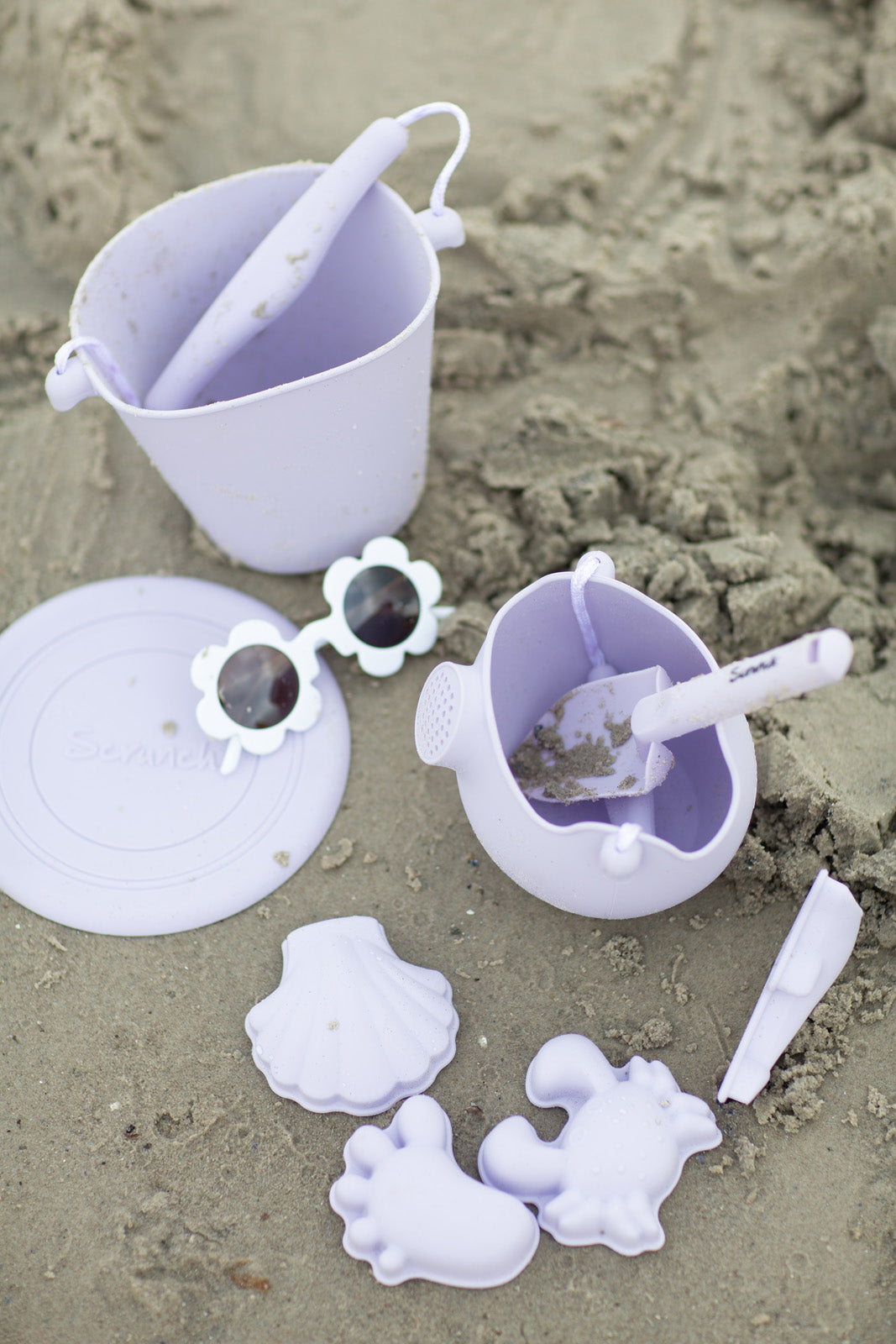 Scrunch Bucket - Dusty purple