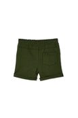 Milky hunter green fleece short available from www.thecollectivenz.com