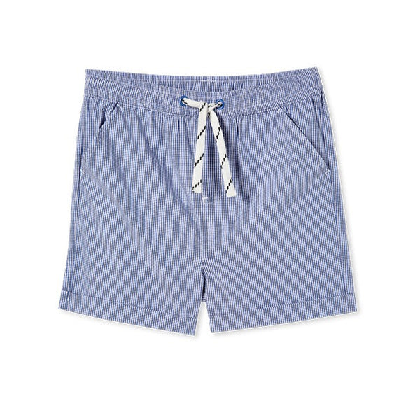 Milky check shorts available from www.thecollectivenz.com