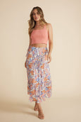Minkpink celestia tiered midi skirt available from www.thecollectivenz.com