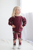 Burrow & Be Alpine flower legging available from www.thecollectivenz.com