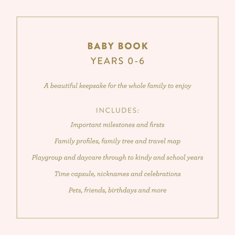 Baby Book - Natural