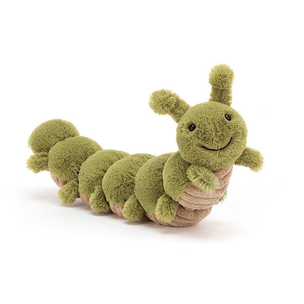 Jellycat christopher the caterpillar available from www.thecollectivenz.com