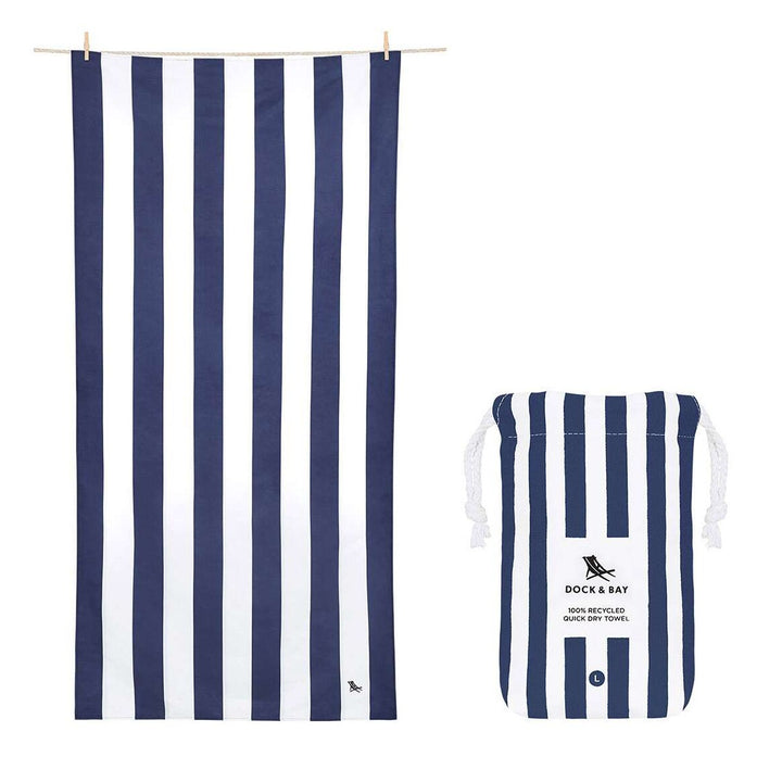 Dock & Bay quick dry  cabana beach towel available from www.thecollectivenz.com