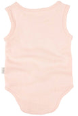 Toshi blush singlet onesie available from www.thecollectivenz.com