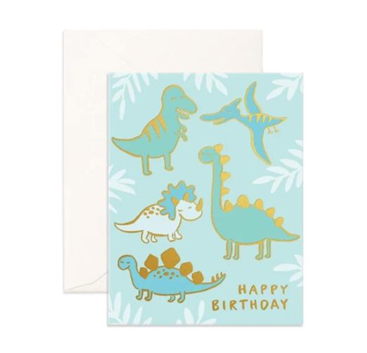 Happy Birthday - Dinosaurs / Card