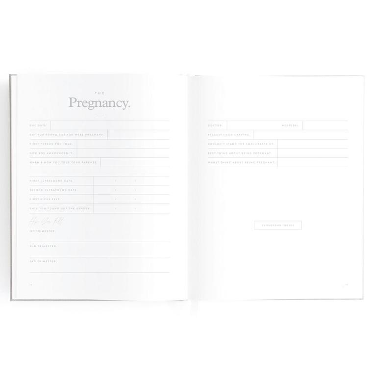 Baby Book - Grey