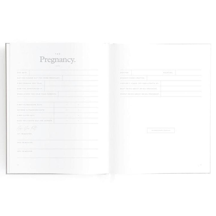 Baby Book - Grey