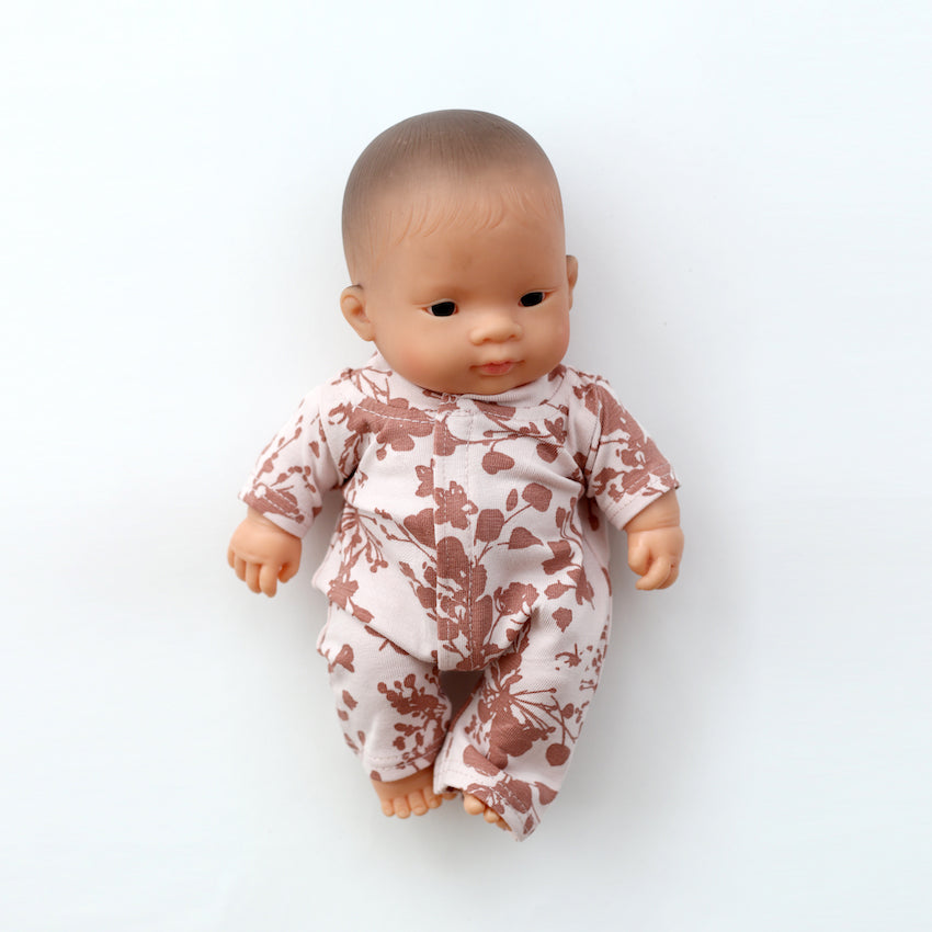 Burrow & Be flower splash dolls romper available from www.thecollectivenz.com