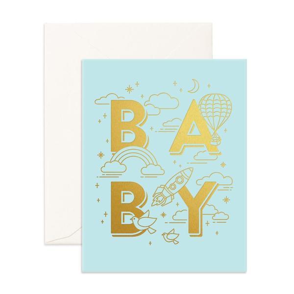 Baby Universe /Blue - Card