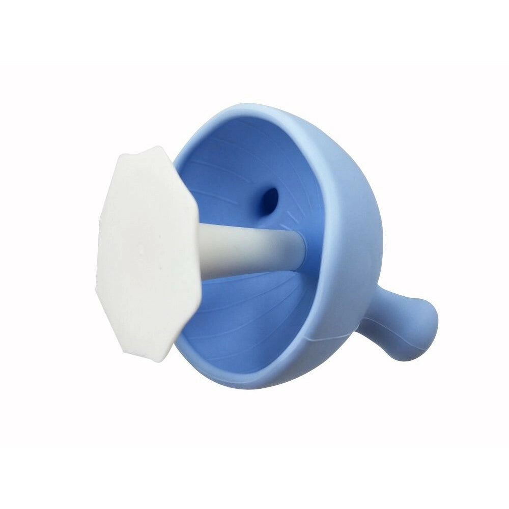 Mombella soothing mushroom teether available from www.thecollectivenz.com