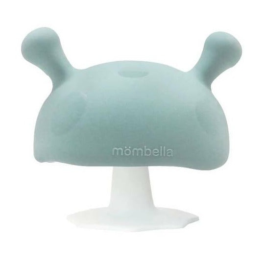 Mombella soothing mushroom teether available from www.thecollectivenz.com