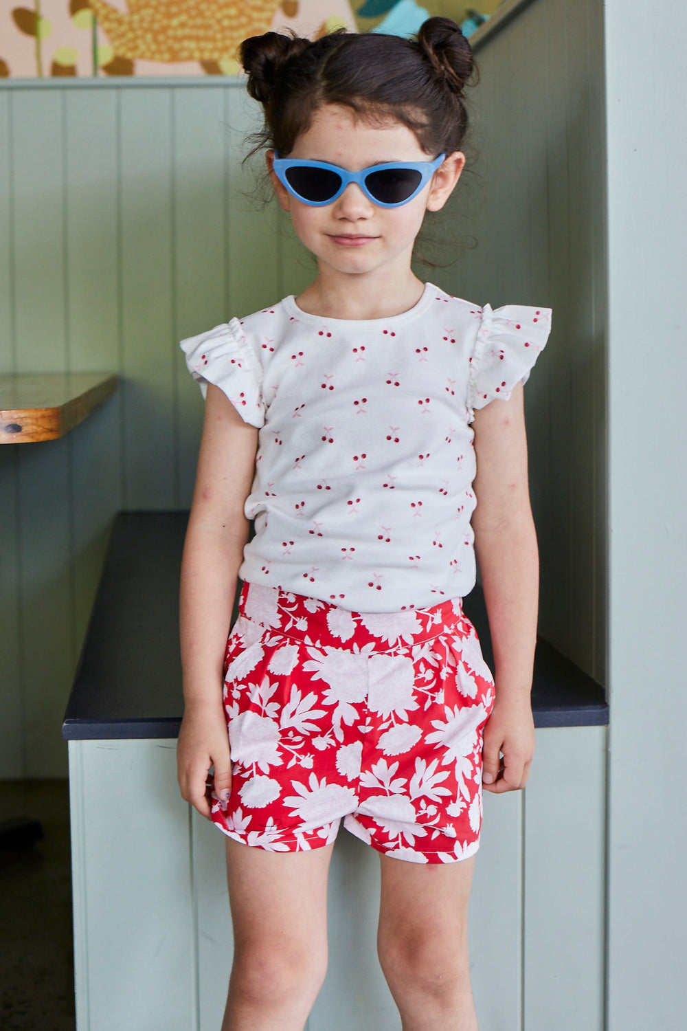 Milky Raspberry shorts available from www.thecollectivenz.com