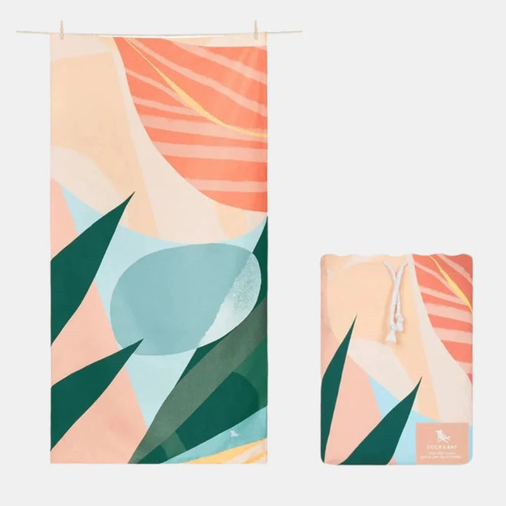 Dock & Bay quick dry retreat towel available from www.thecollectivenz.com