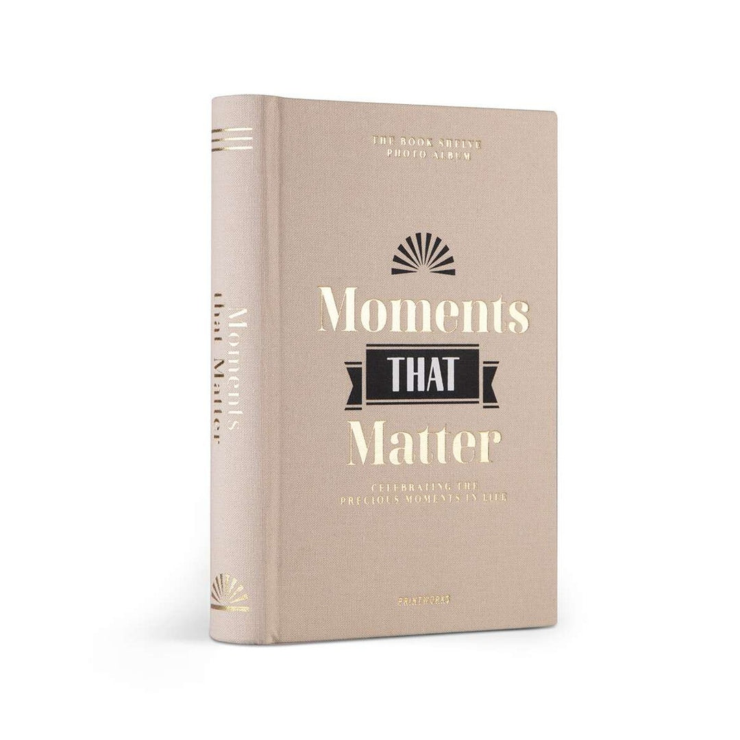 Printworks moments that matter photo album available from www.thecollectivenz.com