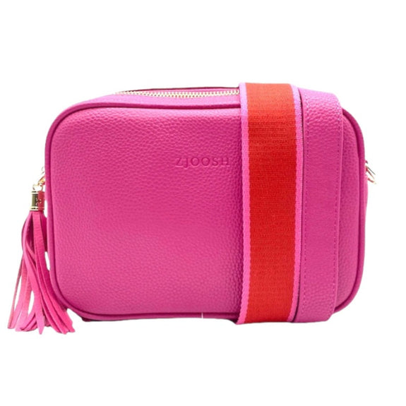 Zjoosh ruby sports cross body bag available from www.thecollectivenz.com