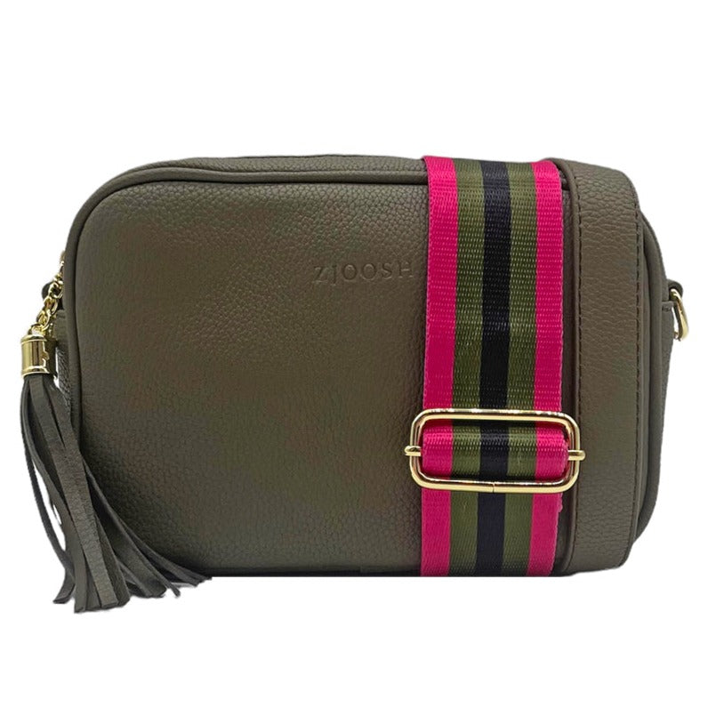 Zjoosh ruby sports cross body bag available from www.thecollectivenz.com