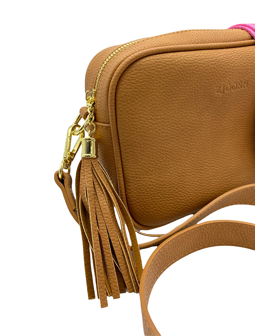 Zjoosh ruby sports cross body bag available from www.thecollectivenz.com