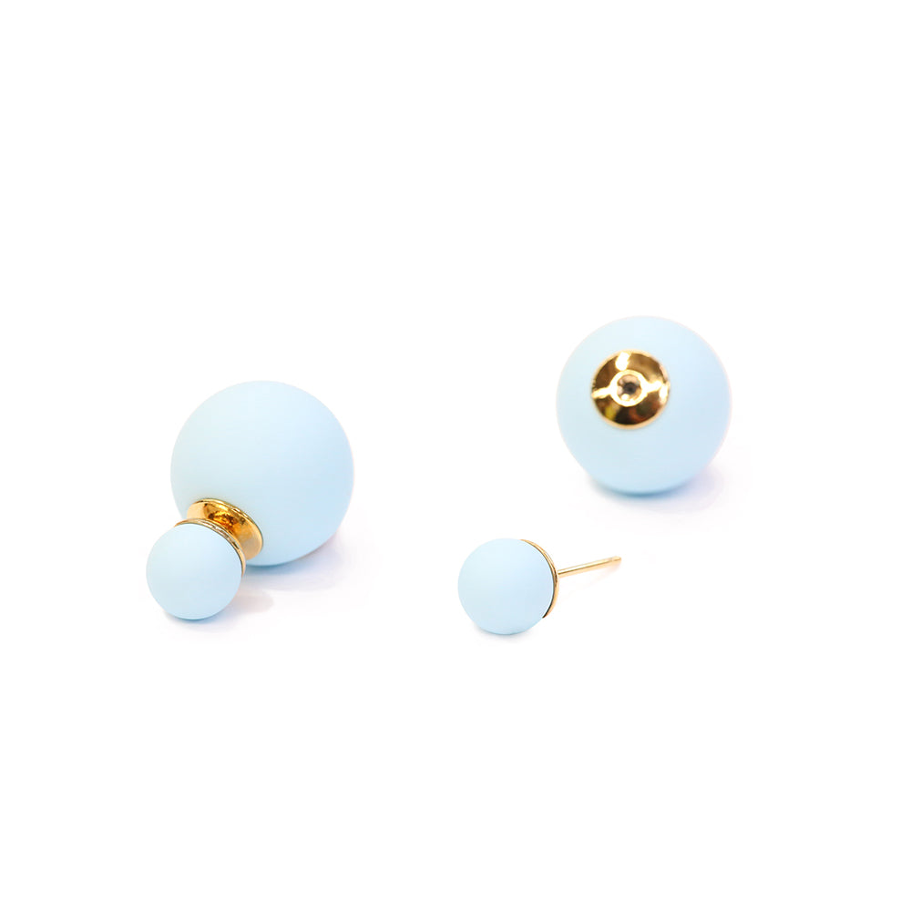 Blue Bubble Studs