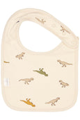 toshi dinosauria baby bibs available from www.thecollectivenz.com