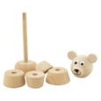 Wooden Bear Stacking Puzzle - Edmond