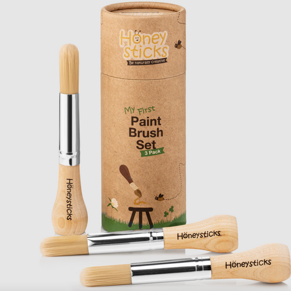 Honeysticks paint brush set available from www.thecollectivenz.com