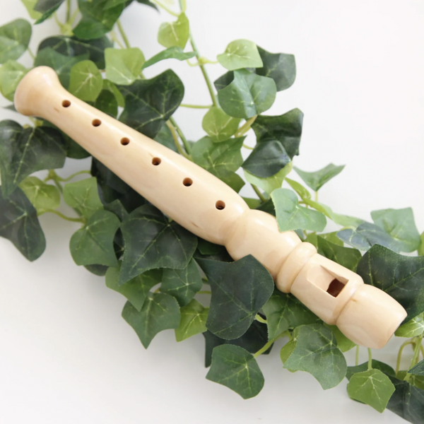 Babynoise wooden recorder available from www.thecollectivenz.com